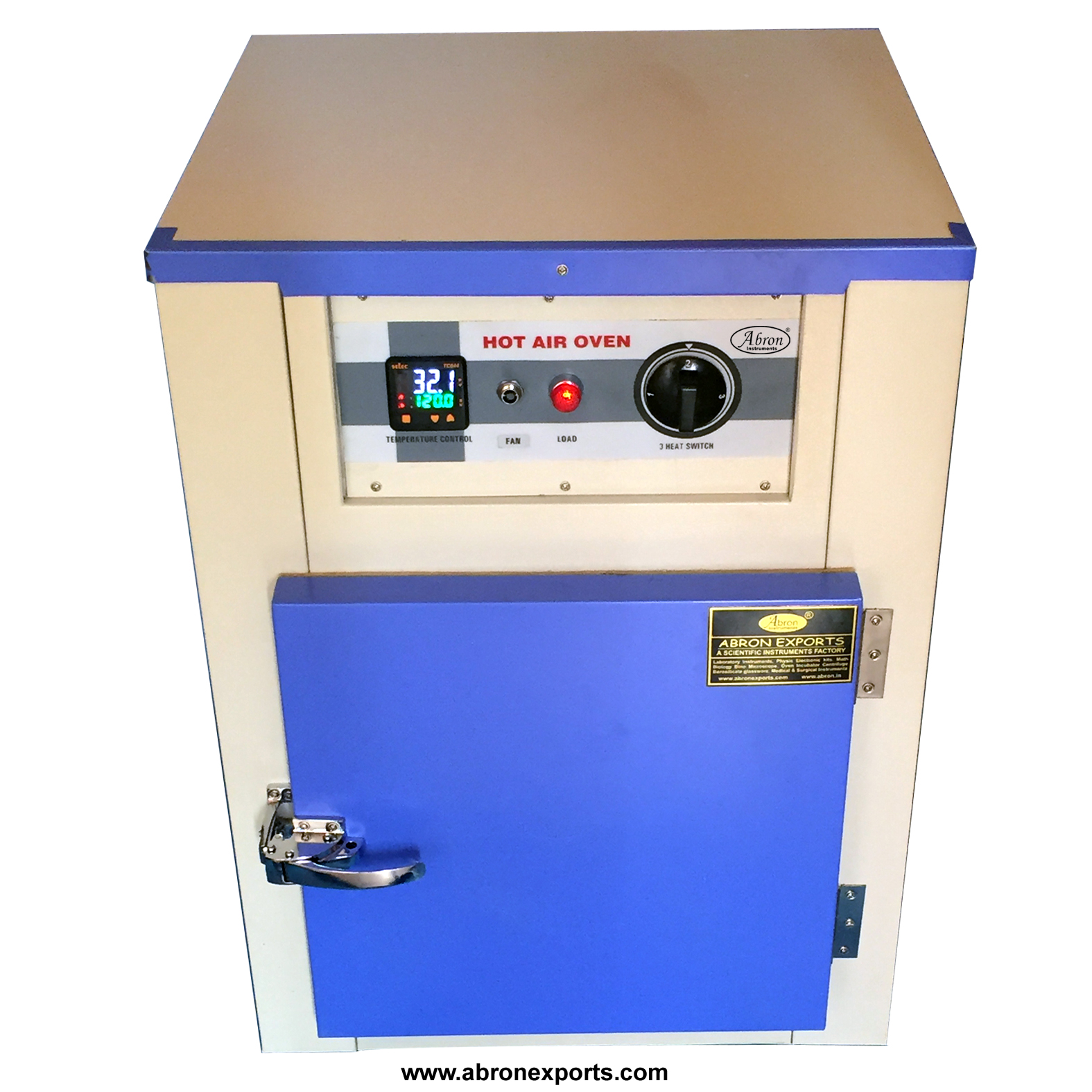 Oven Hot Air 24 Inch with Fan SS Chamber Digital Pid Controlled Double Walled Abron ABM-2691D24F 